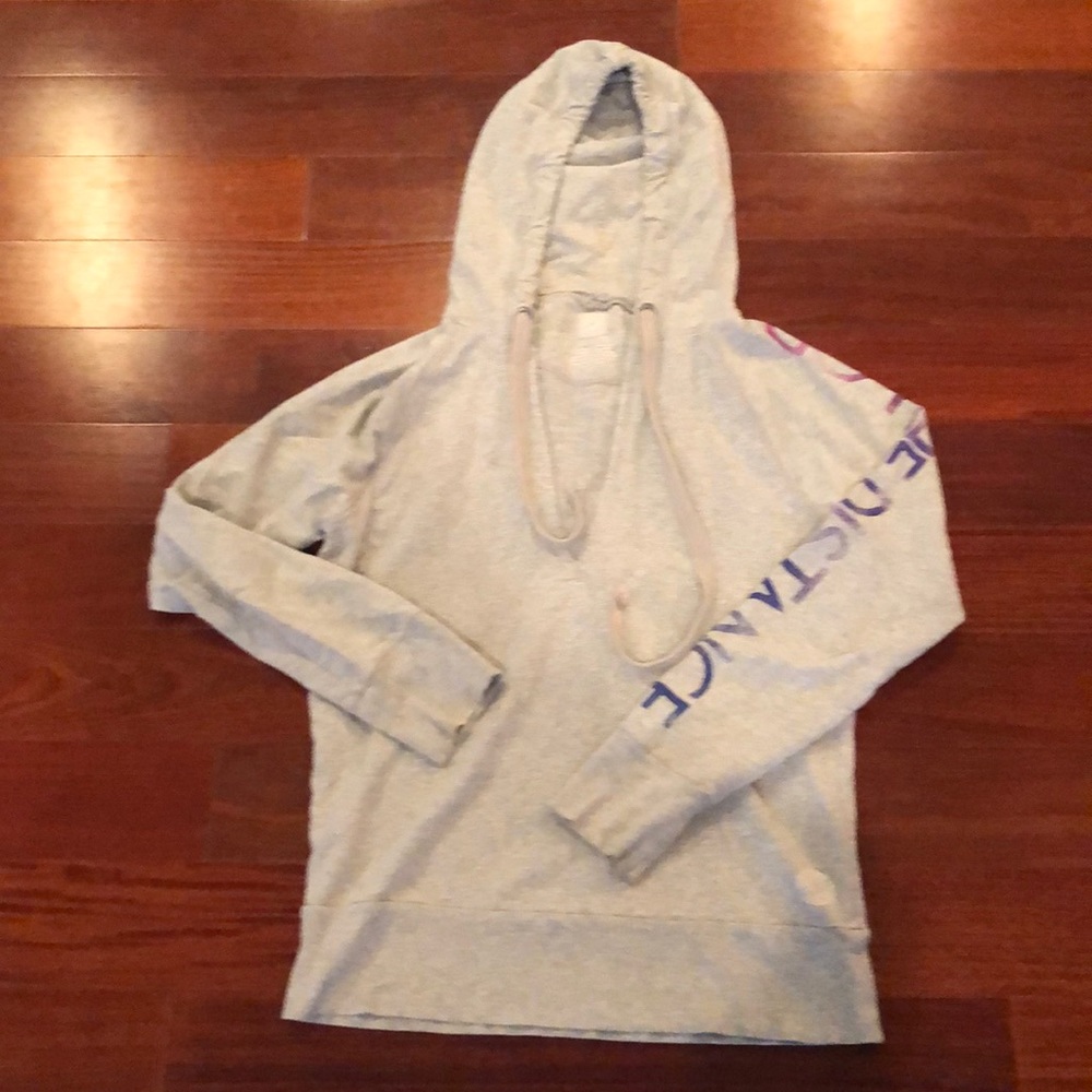 Women’s gray medium top - Aerie thin hoodie shirt